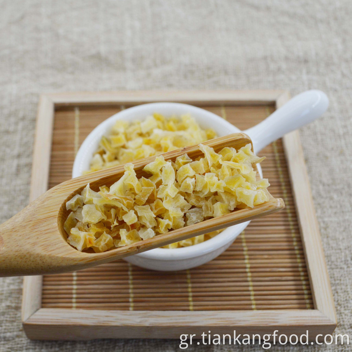 dehydrated white potato cubes